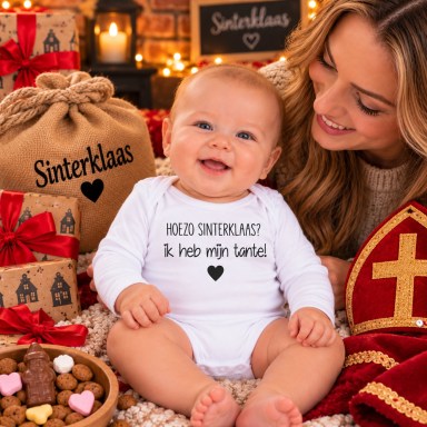 Rompertje met tekst - Hoezo Sinterklaas?
